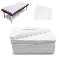 Drap de table de massage jetable imperméable Couvre-lit de spa en tissu non tissé Couvre commodément les tables et les lits de massage
