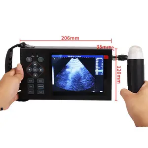 Aparelho de ultrassom veterinário, máquina portátil de ultrassom para veterinários