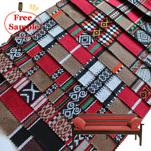 Factory Supply New Premium Polyester Home Deco Yarn Dyed <strong>Sadu</strong> <strong>Fabrics</strong> <strong>Fabric</strong> for Sofa Funiture Arabic <strong>Fabric</strong> - Product Image 2