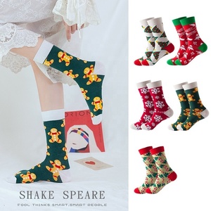Europe <strong>United</strong> States <strong>Men's</strong> Cotton <strong>Socks</strong> for Christmas Plus Size Cartoon Pattern Plus Size <strong>Socks</strong> for <strong>Men</strong> Women - Product Image 2