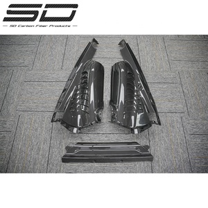 Para <span class=keywords><strong>Ferrari</strong></span> <span class=keywords><strong>488</strong></span> GTB Pista Coupe, piezas interiores de carbono, Panel de Bahía de motor, piezas de fibra de carbono para cabina - Product Image 3