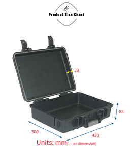 Workpro — mallette plastique rigide et étanche pour appareils photo, pistolet et équipement électronique, DRX EPC 015 - Product Image 5