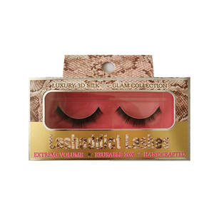 Créez votre propre jolie boîte d'emballage <span class=keywords><strong>de</strong></span> cils vide avec logo privé 1/3 quantité minimale <span class=keywords><strong>de</strong></span> commande 1000 prix bon marché <span class=keywords><strong>sac</strong></span>/enveloppe en papier kraft brun - Product Image 4