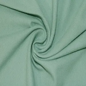 2023 alta calidad superior peso ligero hermoso verde 100 algodón suave tela transpirable precios al por mayor para ropa