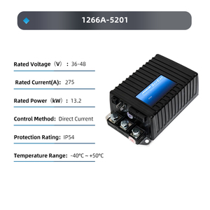 Bộ điều khiển động cơ DC lập trình <span class=keywords><strong>CURTIS</strong></span> thay thế 1266A 275A, điều khiển OEM cho xe nâng điện, xe đẩy pallet, xe golf - Product Image 2