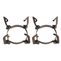 Colliers de serrage pour système d'arrosage personnalisés Collier de serrage à charnière en forme de poire en acier au carbone galvanisé électrique