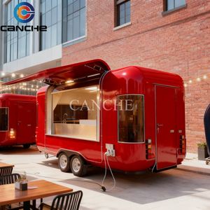 Machine à crème glacée mobile, machines à en-cas personnalisées, acier inoxydable, restauration rapide, flux d'air, camion de nourriture - Product Image 2