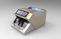 Machine à billets portable Goro Direct Factory GR-N90D2 en plastique, multi-devises, avec batterie lithium-ion magnétique, capacité de 900 billets/min, grande capacité