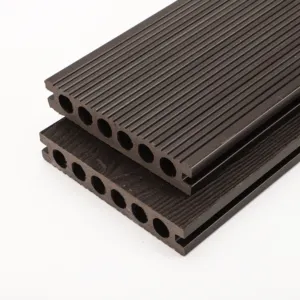 High Quality Custom Weather Resistant 3d Embossed Wood Grain Wpc Decking Outdoor Wooden Plastic Composite Flooring