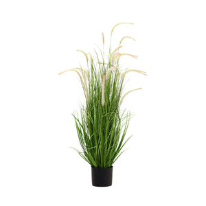 Planta Artificial de Plástico con Hojas Verdes en Maceta para Decoración de Jardín, Decoración del Hogar, Flores Artificiales, Plantas Artificiales, Caña Artificial - Product Image 4