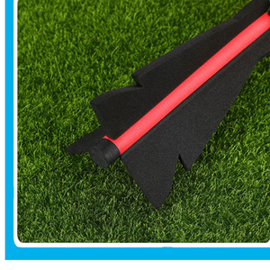 Junior athlétisme école équipement de sport enfants mousse Vortex balle avec sifflets cible lancer fusée Aero Howler - Product Image 5