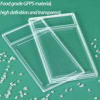 Porte-cartes de collection SUNSHING en plastique ultrasonique 63,5x88,5 mm pour cartes Pokémon, protection pour cartes classées PSA 35pt