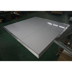 Instalación rápida de suelo laminado blanco de alto brillo para bodas y pistas de baile - Product Image 4