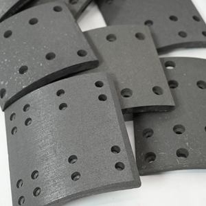Doublure de <span class=keywords><strong>frein</strong></span> sans amiante <span class=keywords><strong>206</strong></span>*220 pour <span class=keywords><strong>tambour</strong></span> de <span class=keywords><strong>frein</strong></span> SAF BPW220, pièces de rechange pour essieu de remorque et camion commercial - Product Image 2