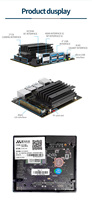 Kits DE DESARROLLO NVIDIA Jetson Nano de 4GB con placa Carrier Core de 472GFLOPS, instrucciones de IA eficientes para el desarrollo de la B01-T