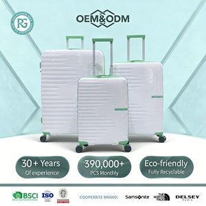 <span class=keywords><strong>Valise</strong></span> de voyage antichoc en PP rigide à ouverture frontale avec serrure TSA, Nouveauté 2026, 24 pouces, Rouge, Noir, Jaune, avec construction durable - Product Image 4