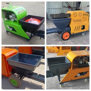 Fabrik preis Verputz maschine Wandkitt Zementmörtel Sprüh zements prüh maschine - Product Image 4