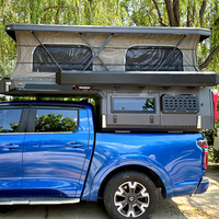BY Haute Qualité 4x4 Hors Route Pickup Camper Camping Remorque Caravane Pop up Camper pour Camion Camper