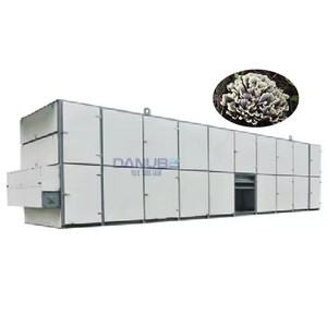 Vegetable Ganba Bacteria Mesh Belt Dryer Vegetable Mushroom Drying Production Line for Sale - Product Image 1