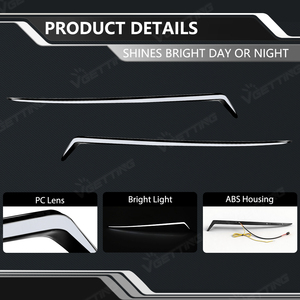 Luz LED DRL para Parrilla Central de Coche, Accesorio Directo de Fábrica, para Toyota Corolla 2019 2020 2021 2022 2023 2024 2025, Luz de Señal de Giro - Product Image 2