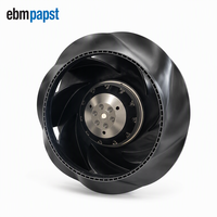 EBM-R2E225-RA92-23-L02 Modell 230V Zentrifugalventilator Kunststoffblätter Kugellager CE-Zertifiziert 1 Jahr Garantie Freistehend