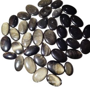 Lot en gros de pierres précieuses naturelles de qualité AAA++ en quartz, taille ovale cabochon, pour la fabrication de bijoux - Product Image 1