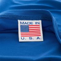 Drapeau américain artisanat Art mode ruban tissé rubans étiquette pour vêtements couture sur vêtements étiquette brodée