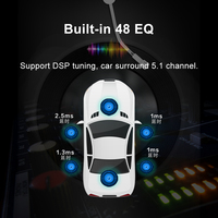 Le plus récent lecteur DVD de voiture de 12.3 pouces à grand écran LCD écran tactile Android 4 + 32G avec DSP, 4G pour voiture universelle