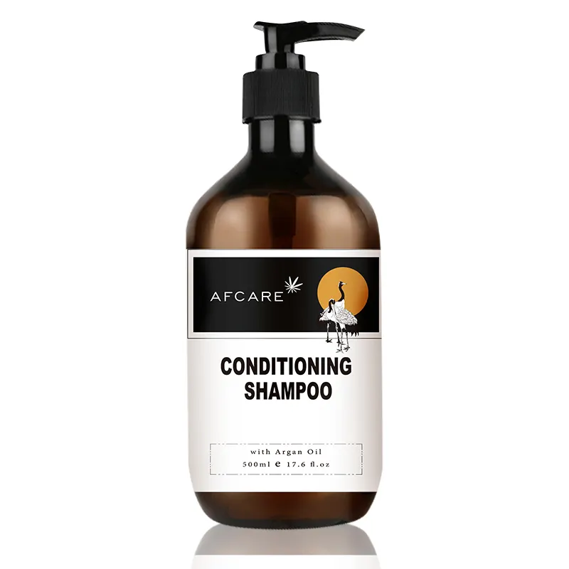 Produits de shampooing pour cheveux à faible quantité minimale de commande sans cruauté hydratant antipelliculaire et shampooing pour cheveux à l'huile d'argan biologique