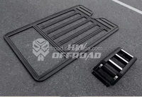 Barres de toit 4x4 pour voiture, accessoires extérieurs automobiles, barre de toit et échelle pour Land Cruiser Prado LC250 2024 2025, porte-bagages