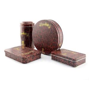 प्रीमियम पारसियन केसर टिन बॉक्स एयरटाइट विंडो ढक्कन विशेष खाद्य ग्रेड पैकेजिंग भगवा धागे के लिए टिन प्लेट धातु के डिब्बे - Product Image 1