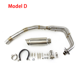 Para Kawasaki <span class=keywords><strong>Ninja</strong></span> 400 <span class=keywords><strong>250</strong></span> Z400 <span class=keywords><strong>Z250</strong></span>(2017-2025) Tubo de enlace de escape Silenciador Consejos Sistema de deslizamiento - Product Image 6