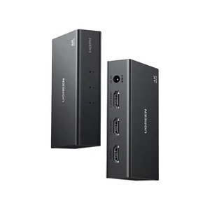ตัวแยกสัญญาณ HDMI CM602 UGREEN 1 เข้า 2 ออก 4K 60Hz รองรับ HDMI <span class=keywords><strong>HDCP</strong></span> <span class=keywords><strong>2.2</strong></span> 3D HDR EDID อะแดปเตอร์ HDMI สำหรับจอภาพคู่ - Product Image 1