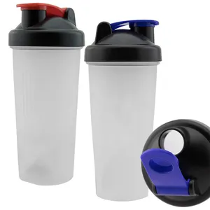 Nieuwe Creatieve Bpa Gratis Aangepaste Logo Shakers Fles, Sportfles Proteïne Drinkwater Shaker Fles