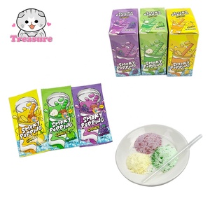 Venta al por mayor Halal Polvo <span class=keywords><strong>Candy</strong></span> Mix Fruit Sabor Confitería Pajita Dulces Smoky <span class=keywords><strong>Popping</strong></span> <span class=keywords><strong>Candy</strong></span> - Product Image 1
