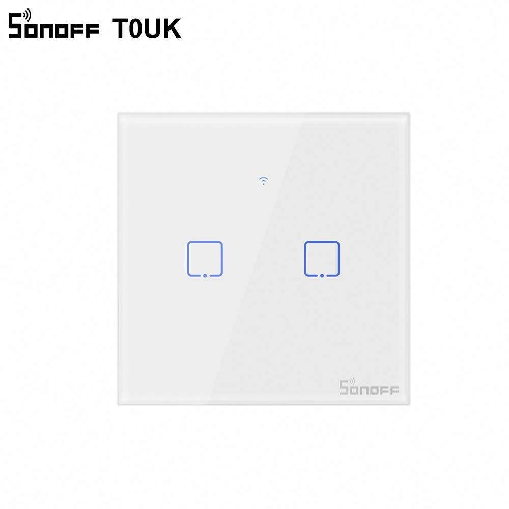SONOFF T0 UK 2C Smart Home Automation with Alexa Google
