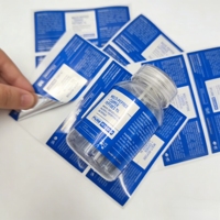 Boîte personnalisée pour peptides avec vernis sélectif, en carton rigide, pour flacon de 10 ml, taille standard, sur mesure, haute qualité