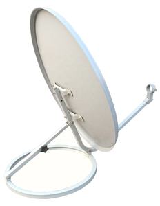 Antena Parabólica de Montaje en Suelo de Banda Ku de 75 cm, 10.7-12.75 GHz, Ganancia de 38.52 dB, Acero Antioxidante para Exteriores con Más de 10 Años de Durabilidad - Product Image 2