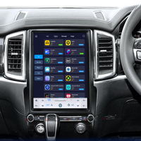 Autoradio à navigation GPS à écran tactile Tesla Android de 12.1 pouces pour Ford Everest Ranger Raptor 2016 2017 2018 2019 2021 F-150