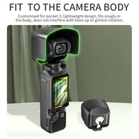 STARTRC caméra d'action lentille pare-soleil pare-soleil housse de protection pour DJI OSMO Pocket 3 Action sport caméra accessoires