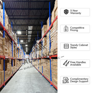 Gabinetes de cocina Shaker W2430/W2436-W3630/W3636 en stock, gabinetes de pared de madera para uso multifamiliar y comercial en Estados Unidos. - Product Image 5