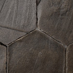 Set di 10 Piastrelle Esagonali Chroma Marrone Scuro per Decorazione Pavimenti e Pareti - Product Image 5