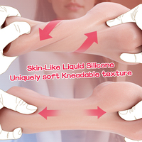 Jouet sexuel vaginal en silicone de haute qualité, portable, de poche, 3D, vagin artificiel pour hommes