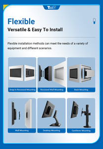 OEM mở khung 15 24 inch cảm ứng công nghiệp bảng điều chỉnh màn hình Màn hình PC độ sáng cao 1000 nit mở máy tính công nghiệp phụ kiện - Product Image 5
