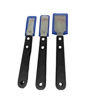 Ensemble de lames de grattoir en acier inoxydable et en bois, qualité DIY, pour le nettoyage des murs, des sols et des fenêtres, 15 mm/20 mm/30 mm