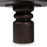 Table basse ronde en bois massif américain personnalisée, durable, traditionnelle, petit meuble de salle à manger pour la maison, salon