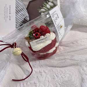 Nouveauté : Jouet à presser réaliste en forme de gâteau à la crème Taba – Super collant, anti-stress, cadeau pour enfants et adultes, jouet thérapeutique sur le thème alimentaire - Product Image 2