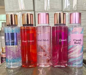 Commercio all'ingrosso <span class=keywords><strong>Victoria</strong></span> Parfum Rebranding nuovo dolce 250ml corpo Splash profumo segreto per il corpo nebbia <span class=keywords><strong>Spray</strong></span> profumo per le donne - Product Image 3