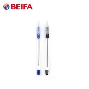 Beifa ब्रांड AA128 हरे रंग की स्याही रंग प्रचार प्लास्टिक Ballpoint कलम, थोक बॉल पेन - Product Image 6