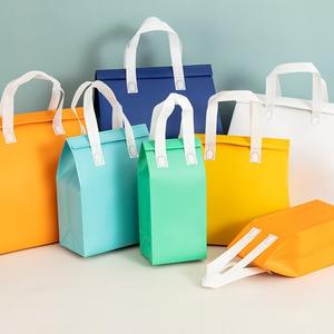 Sac thermique réutilisable écologique personnalisé en non-tissé, sacs réutilisables recyclables, impression de logo personnalisé, alimentaire, feuille d'aluminium - Product Image 6